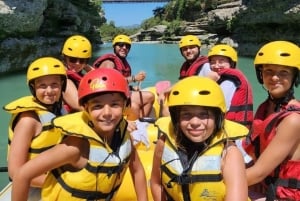 Përmet: Familie-rafting på Vjosa-elven med bilder