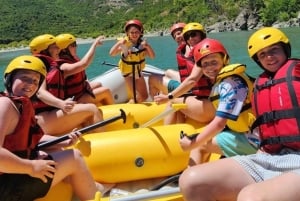 Përmet: Familie-rafting på Vjosa-elven med bilder