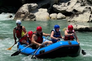 Permet: Vjosa River National Park Guided Rafting Tour