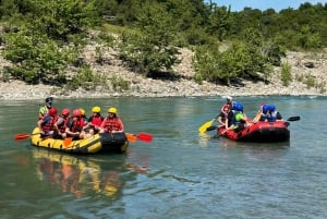 Permet: Vjosa River National Park Guided Rafting Tour