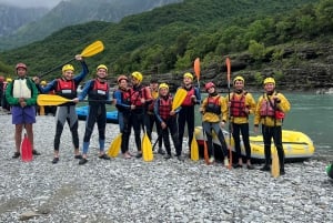 Permet: Vjosa River National Park Guided Rafting Tour