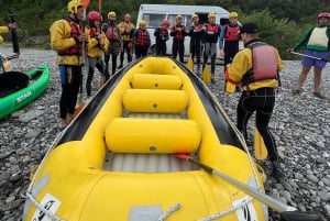 Permet: Vjosa River National Park Guided Rafting Tour