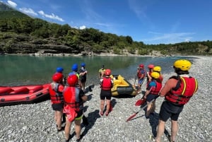 Permet: Vjosa River National Park Guided Rafting Tour