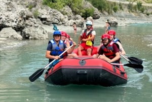 Permet: Vjosa River National Park Guided Rafting Tour