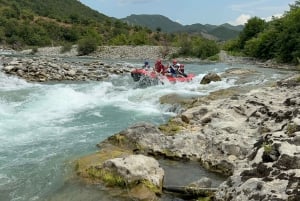 Permet: Vjosa River National Park Guided Rafting Tour