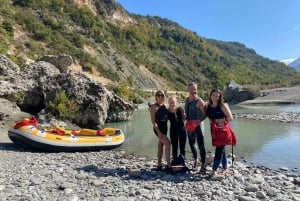 Vjosa River Rafting Adventure and Permet Thermal Baths