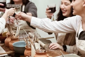Pottery and Wine Workshop in Tirana