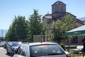 Lago di Prespa: esperienza in barca a Pustec e all'isola di Maligrad