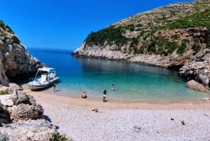 Private Boat Grama Bay & Ionian Caves Explorations