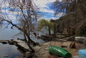 Tour privato di un giorno a Ohrid, nella Macedonia settentrionale, da Tirana