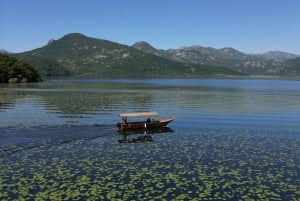 Tour privado por el lago Skadar con guía, aperitivos y bebidas.