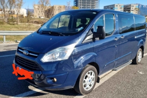 Privé : Aéroport ou ville de Tirana (AL) ou/de Kotor (MNE)