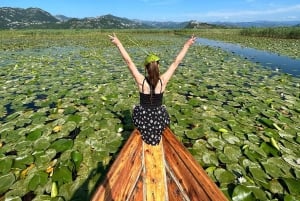 Private Skadar lake tour with guide, snacks and drinks