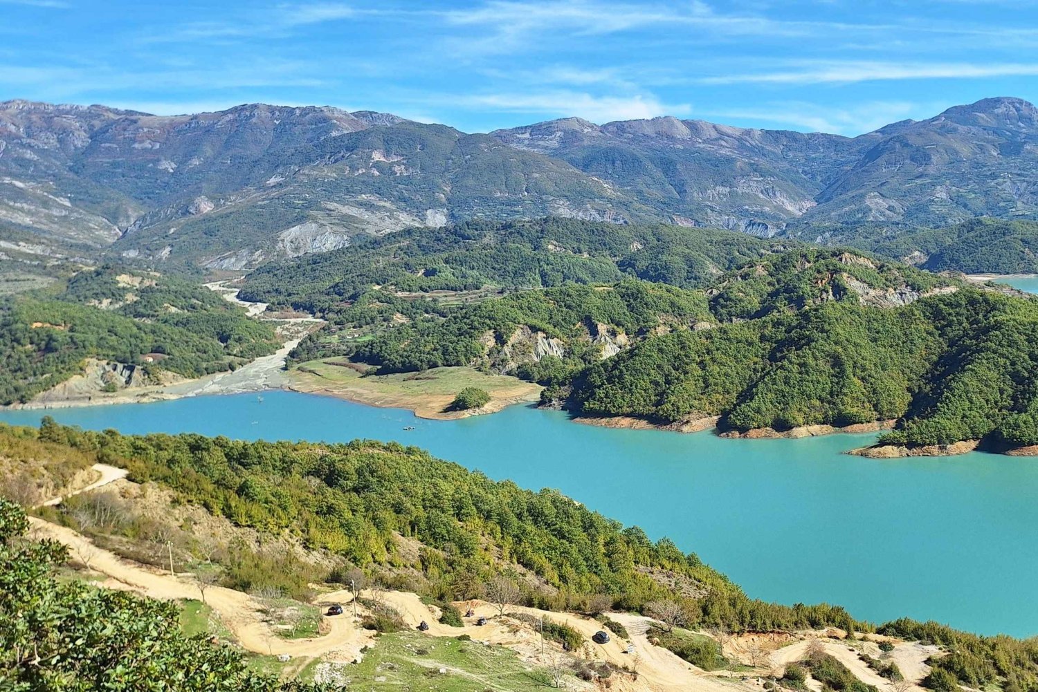 Passeio de quad: Tirana - Lago Bovilla