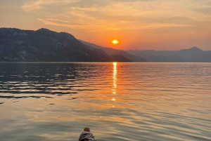 Romantische Sonnenuntergangstour auf dem Skadar-See mit Getränken und Snacks