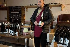 Vinsmaking på Alpeta vingård