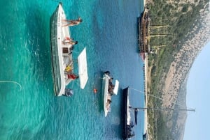 Saranda: Boat tour to 7 destinations end snorkeling