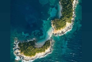 Saranda: Boat tour to 7 destinations end snorkeling