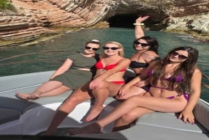 Saranda: Båttur til Kakome, grotter og strender med snorkling