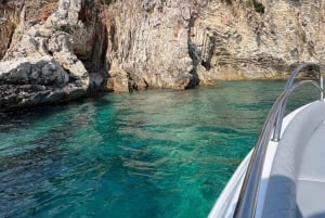 Saranda: Båttur til Kakome, grotter og strender med snorkling