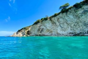 Saranda: Båttur til Kakome, grotter og strender med snorkling