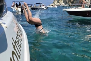 Saranda: Båttur til Kakome, grotter og strender med snorkling