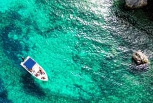 Saranda: Båttur til Kakome, grotter og strender med snorkling