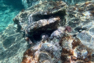 Saranda: Båttur till Kroreza med snorkling och parasoll