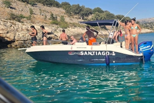 Saranda: Båttur till Kroreza med snorkling och parasoll