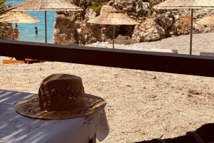 Saranda: Boat Tour to Hidden Caves & Krorez + Free Umbrella