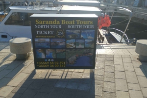 Saranda bådture/udflugter/sjov/afslapning/sol/svømning/nydelse