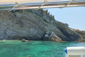 Saranda bådture/udflugter/sjov/afslapning/sol/svømning/nydelse