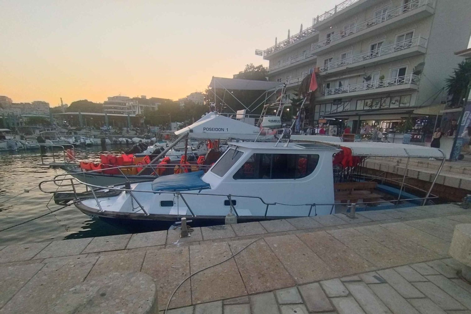 Excursiones en barco por Saranda/Tour de pesca/Deporte/Relajación/Disfrute