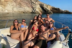 Saranda: viaje en barco con 6 paradas, bebida y snorkel gratis