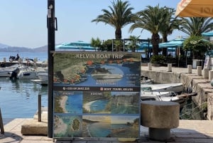 Saranda: viaje en barco con 6 paradas, bebida y snorkel gratis