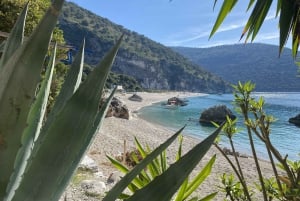 Saranda: viaje en barco con 6 paradas, bebida y snorkel gratis