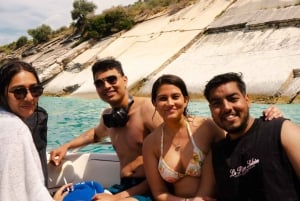 Saranda: Boat tour to 7 destinations end snorkeling