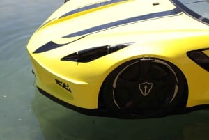 Saranda: Passeio de carro a jato na praia central