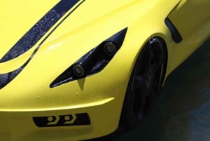 Saranda: Passeio de carro a jato na praia central