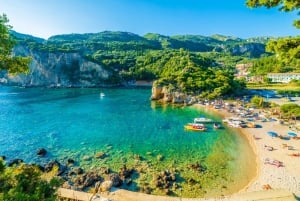 Saranda: Korfu by og Palaiokastritsa dagstur med krydstogt