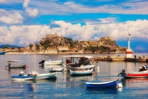 Saranda: viagem de um dia à cidade de Corfu e Palaiokastritsa com cruzeiro