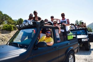 Saranda: heldags jeepsafari med hemlig strand