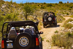 Saranda: safari in jeep di un giorno intero con spiaggia segreta