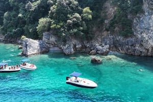 Saranda Boat Tour Turtle Cave, Kakome, Gremina, Krorez Beach