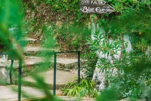 Verborgen parels van Saranda: zonsondergang bij Lekursi, Blue Eye & wijnproeverij