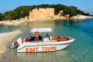 Saranda: Beaches and Bays Boat Trip with Swim Stops