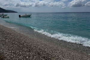 Sarandë: Boat Tour Turtle Cave Kakome & Krorez Snorkeling