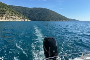 Sarandë: Boat Tour Turtle Cave Kakome & Krorez Snorkeling