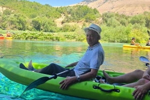 Саранда: Каяк по «Голубому глазу» и пешеходная экскурсия, замок Лекурси