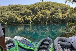 Sarande, Blue Eye & solnedgangstur ved Lekuresi-slottet